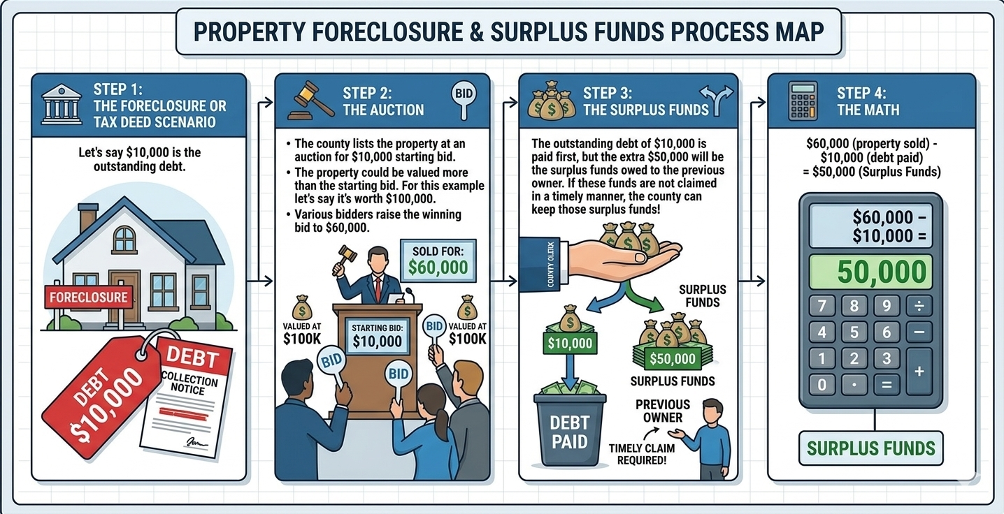 Jubilee Surplus Funds Process Map